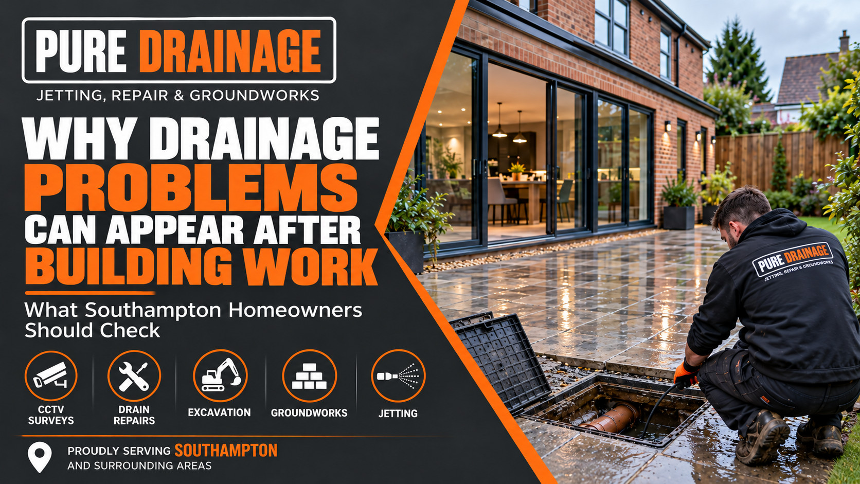 Drainage Problems After Building Work